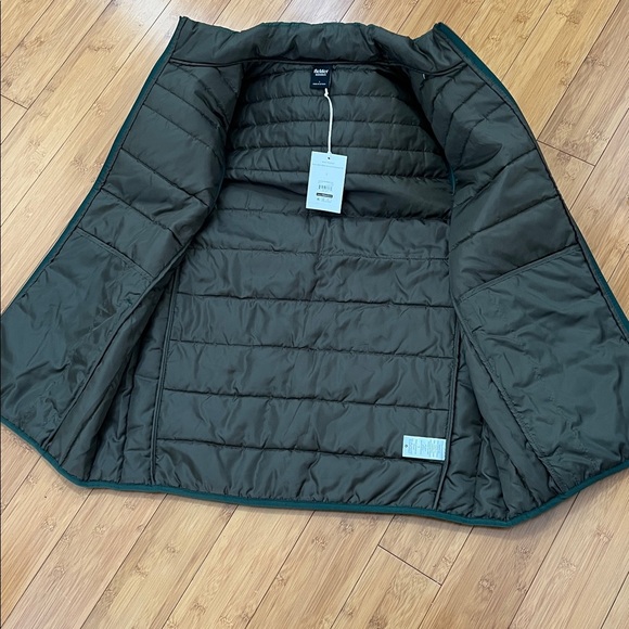 New! BONOBOS Fielder Men’s pine green Quilted Vest Size large - Picture 9 of 10